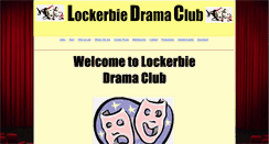 Desktop Screenshot of lockerbiedramaclub.net